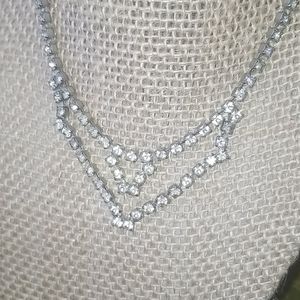 Vintage rhinestone necklace